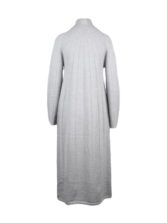 25FW MM 바이 막스마라 원피스 골지 질감과 하이넥 디자인의 롱 니트 드레스 - MM BY MAX MARA