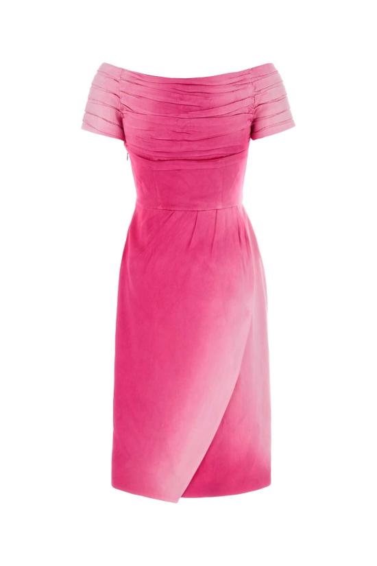 26FW 프라다 워시드 듀체스 드레스 P3T48XSOOO6668 F0029 Pink - PRADA