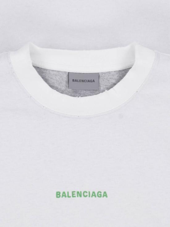 26FW 발렌시아가 반팔 티셔츠 871497 TTVJ19163 White - BALENCIAGA