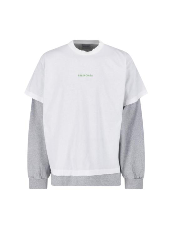 26FW 발렌시아가 반팔 티셔츠 871497 TTVJ19163 White