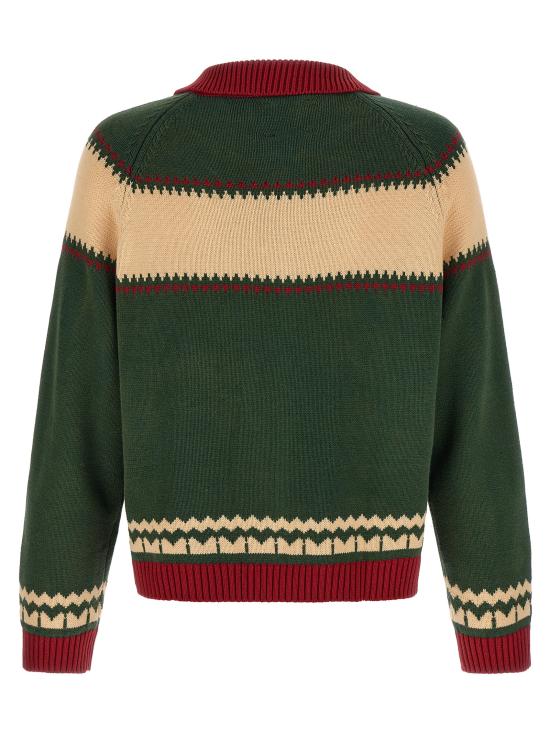 26FW 파운드 집업 니트 FOFW26SW045158435 Green - FOUND