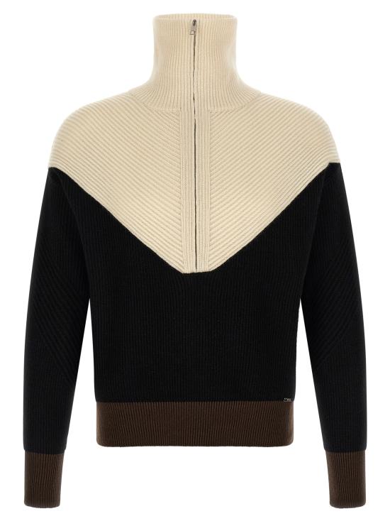 26FW 키톤 터틀넥 D62932K0579L01NEROCAMMELLOPANNA Black