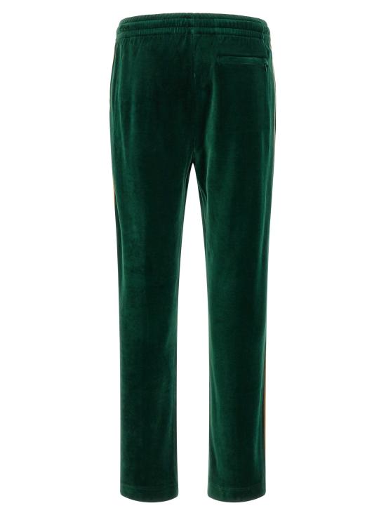 26FW 카사블랑카 트레이닝/조거 팬츠 MAW26JTR39701GREENBROWNOFFWHITE - CASABLANCA