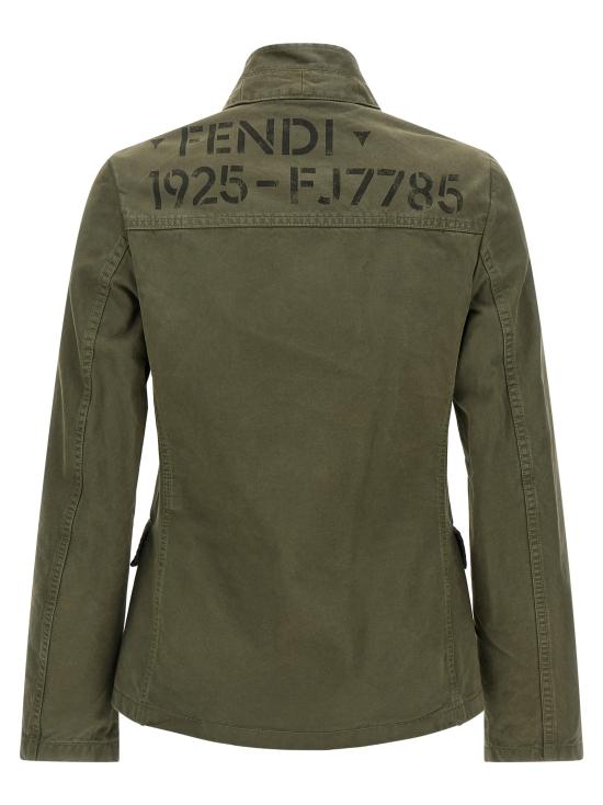 26FW 펜디 자켓 FJ7785AME4F0QQ4 Green - FENDI