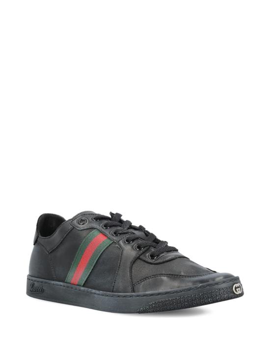 26FW 구찌 스트레티 로우탑 스니커즈 865441 AAGFF1048 BLACK - GUCCI