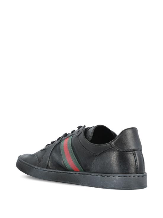 26FW 구찌 스트레티 로우탑 스니커즈 865441 AAGFF1048 BLACK - GUCCI