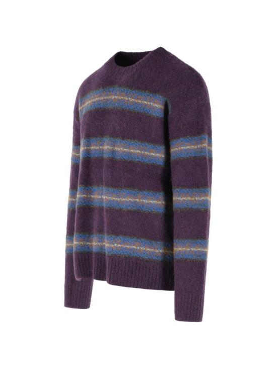 26FW 드리스 반 노튼 니트웨어 262 021236 4755 401 Purple - DRIES VAN NOTEN