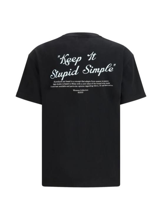 26SS 오프화이트 반팔 티셔츠 2AA089S26JER007 W003 BLACK WHITE - OFF WHITE