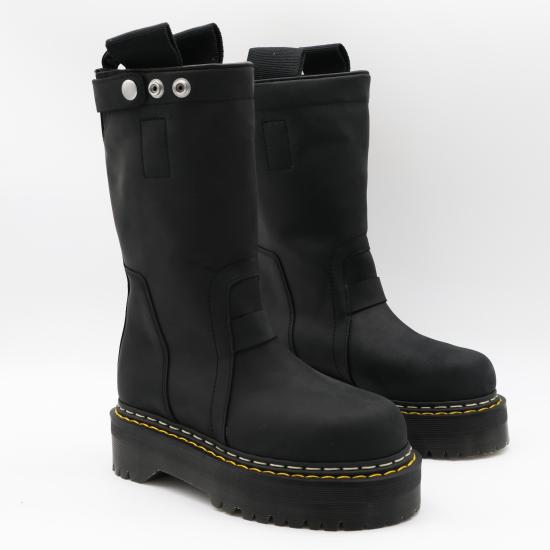 26FW 릭오웬스 X 닥터마틴 부츠 DM02F1814 400109 BLACK - RICK OWENS X DR. MARTENS