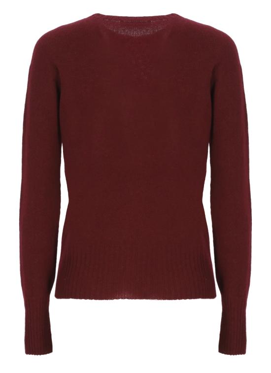 26FW 올리버 라투기 니트웨어 D313WSWINE Burgundy - OLIVER LATTUGHI