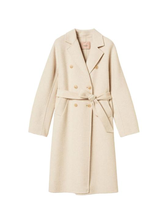26FW 트윈셋 코트 262TT2470 01715 BIANCO