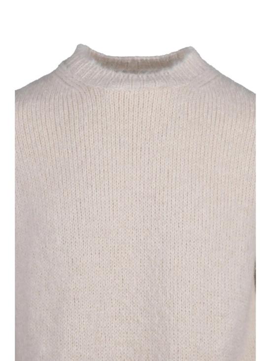 25FW 질샌더 니트웨어 질 샌더의 알파카와 버진 울 혼방 크루넥 스웨터 - JIL SANDER