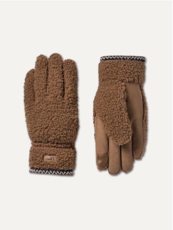 26FW 어그 장갑 Pile Marroni 소재의 Guanti UGGbraid - UGG