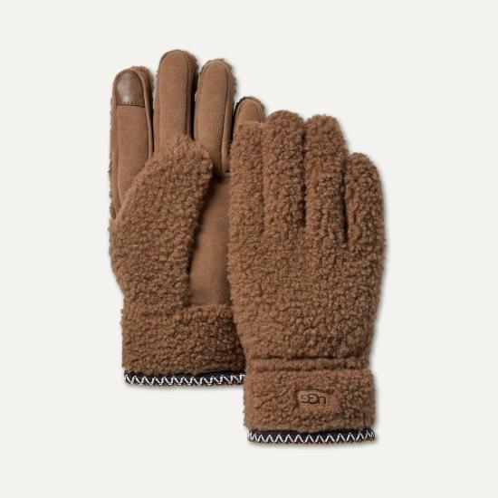 26FW 어그 장갑 Pile Marroni 소재의 Guanti UGGbraid - UGG