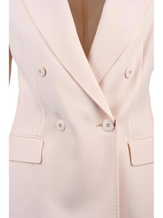 25FW 막스마라 자켓 넓은 라펠과 플랩 포켓이 있는 맞춤형 더블 브레스트 재킷 - MAX MARA
