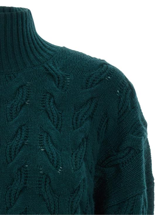 26FW 막스마라 스튜디오 니트웨어 코스모 스웨터 및 가디건 그린 - MAX MARA STUDIO