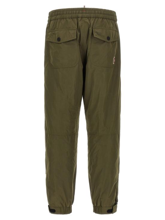 26FW 몽클레어 트레이닝/조거 팬츠 마이크로 소프트 조거 팬츠 그린 - MONCLER