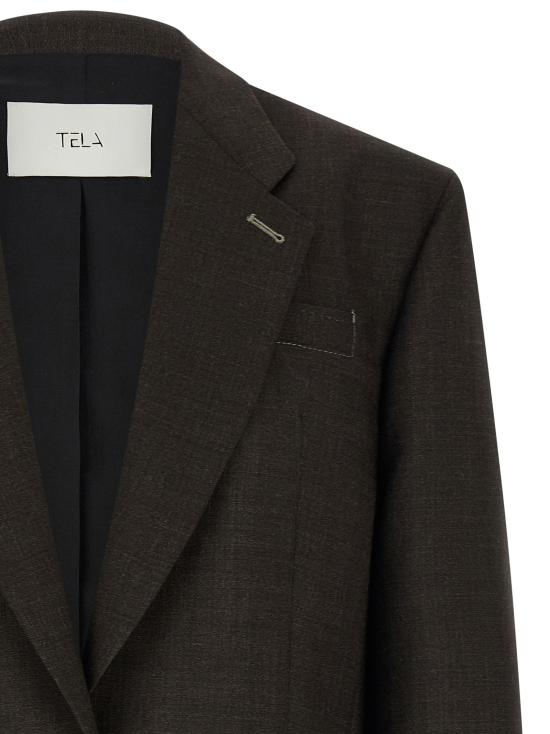 26FW 텔라 수트 자켓 미란다 블레이저스 브라운 - TELA