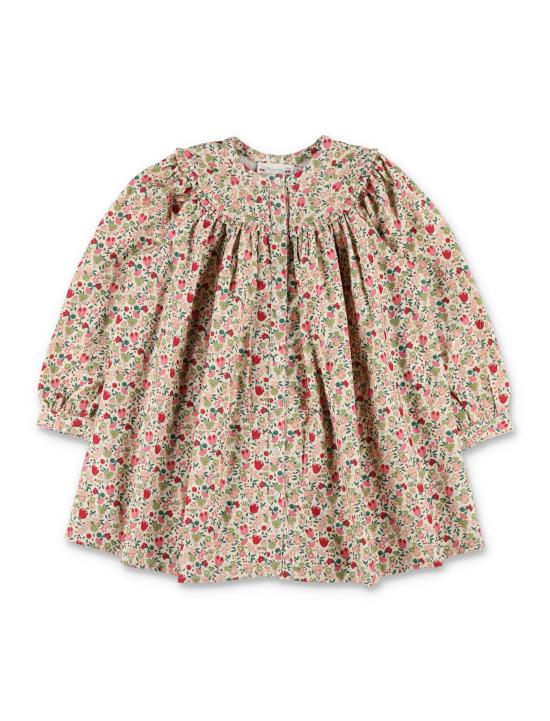 26FW [키즈] 봉쁘앙 원피스 W06GDRW00020 524B BLOTTING FLOWER