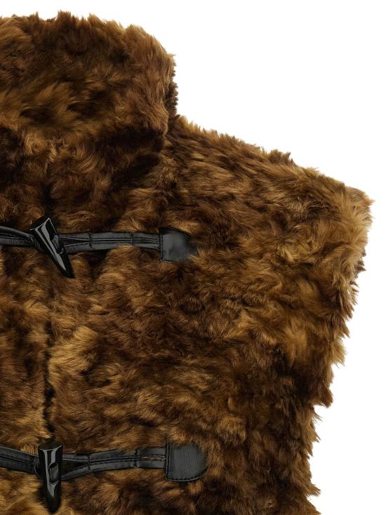 26FW 이자벨마랑에뚜왈 무스탕 조시아 퍼 브라운 - ISABEL MARANT ETOILE