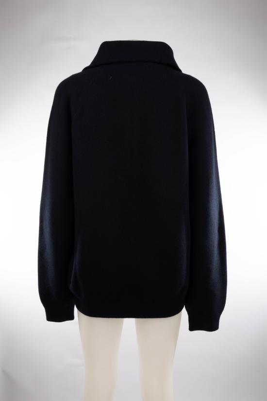 26FW 프라다 울 캐시미어 폴로 스웨터 UMF3986242 F0008 Blu - PRADA