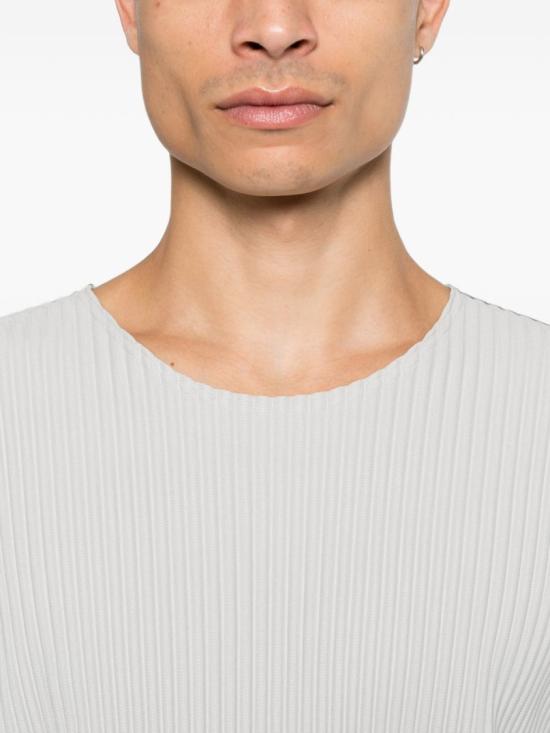26FW 옴므 플리세 이세이 미야케 반팔 티셔츠 HP68JK52011 Grey - HOMME PLISSE' ISSEY MIYAKE