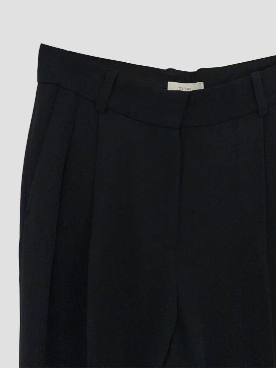 26FW 토템 스트레이트 팬츠 264WRB0289FB0816 001 BLACK - TOTEME