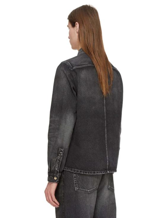  릭 오웬스 데님 자켓 크롭 아우터셔츠 - RICK OWENS