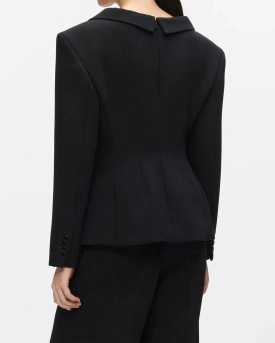 26FW 칼라거펠트 수트 자켓 B4W14034 999 black NERO - KARL LAGERFELD