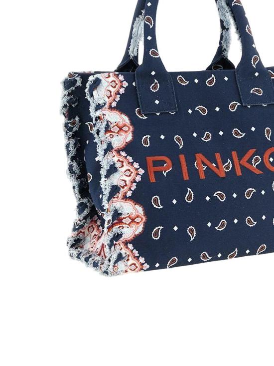 26SS 핑코 토트백 106673 A3B7 GA0Q ONESIZE Pinko NAVY - PINKO