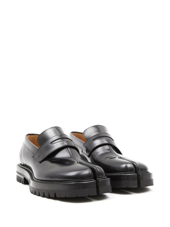 26FW 마르지엘라 타비 브러쉬드 카프스킨 로퍼 S57WR0139P3827 H8396 NERO - MAISON MARGIELA