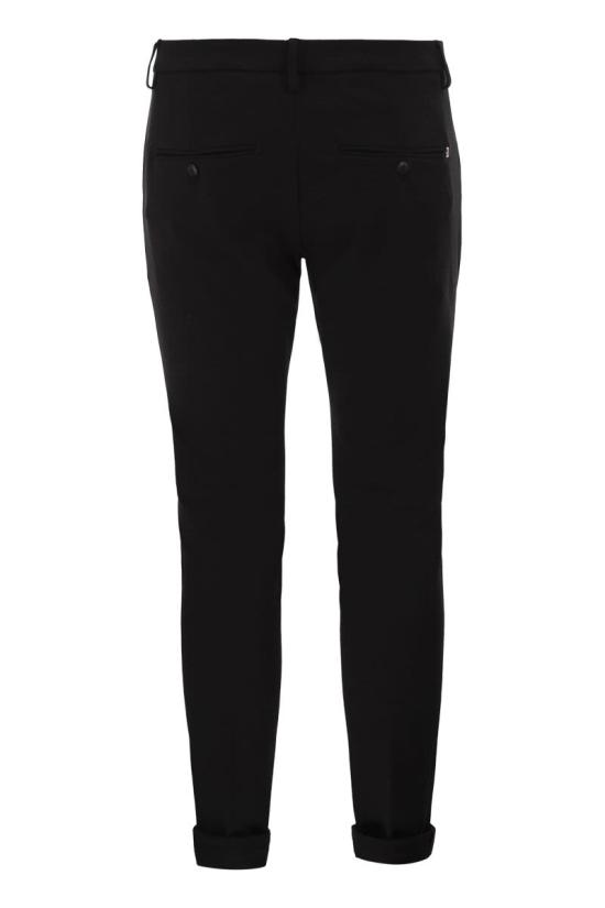  돈답 스트레이트 팬츠 UP235JSE108UXXXDU 999 BLACK - DONDUP