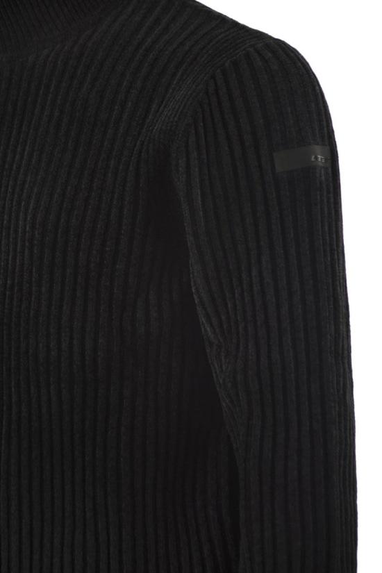 26FW 알알디 집업 니트 W26139 10 BLACK - RRD