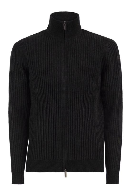 26FW 알알디 집업 니트 W26139 10 BLACK