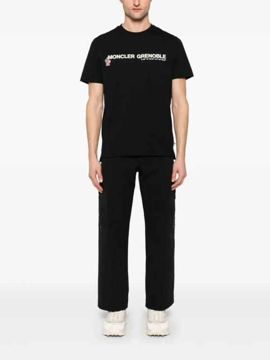 26FW 몽클레어 반팔 티셔츠 L20978C0000389AW1999 NERO - MONCLER