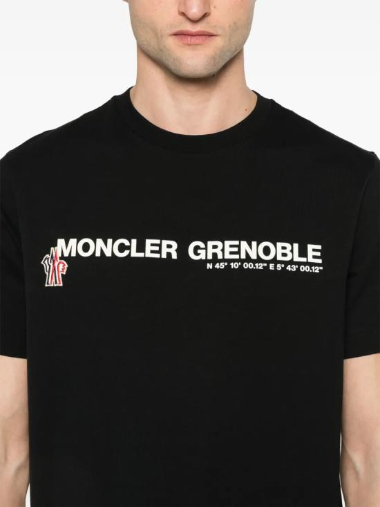 26FW 몽클레어 반팔 티셔츠 L20978C0000389AW1999 NERO - MONCLER