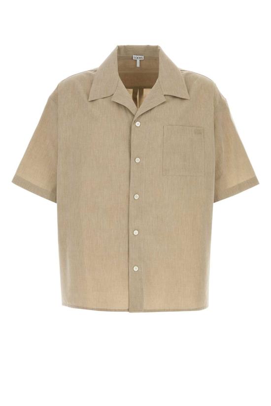 26FW 로에베 반팔 셔츠 H526Y05WH7 BEIGE O TAN