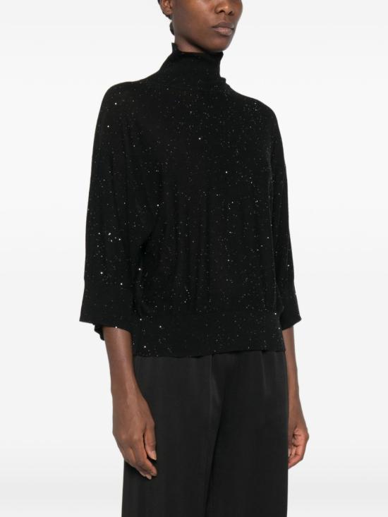 26FW 파비아나 필리피 스웨터 MAD216F397D722 825 BLACK - FABIANA FILIPPI