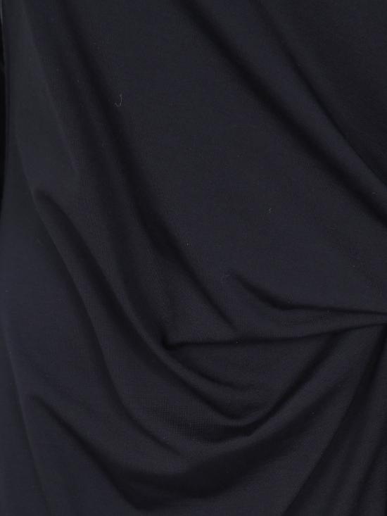 26FW 블루마린 반팔 티셔츠 RF6097J1610 22222 BLACK - BLUMARINE