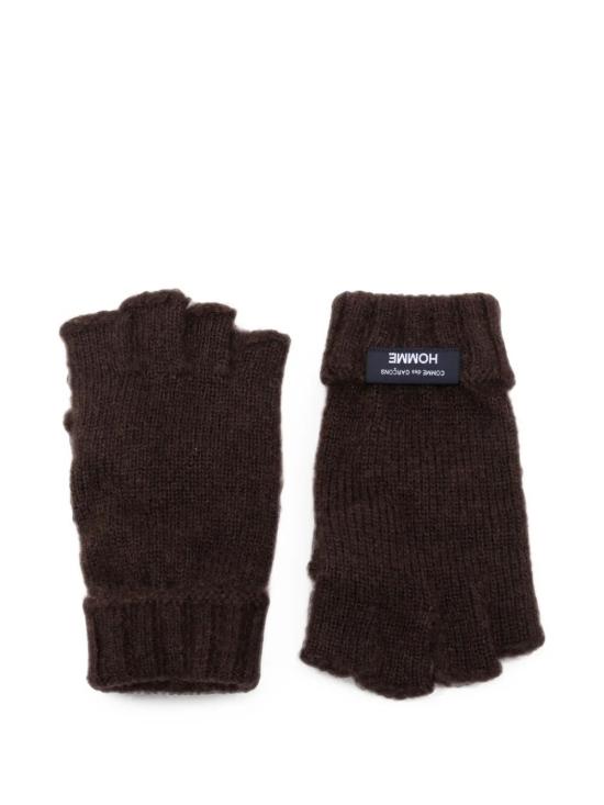 26FW 꼼데가르송 장갑 HRK701 DARK BROWN
