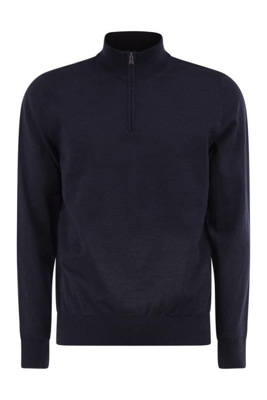 26FW 보스 집업 니트 5056549910280687 404 DARK BLUE