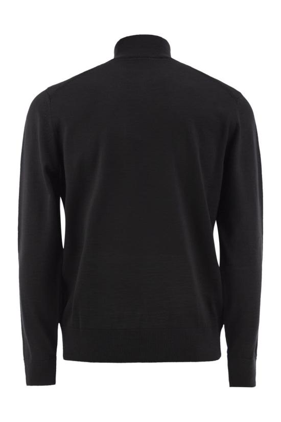 26FW 보스 집업 니트 5056549910280687 001 BLACK - BOSS