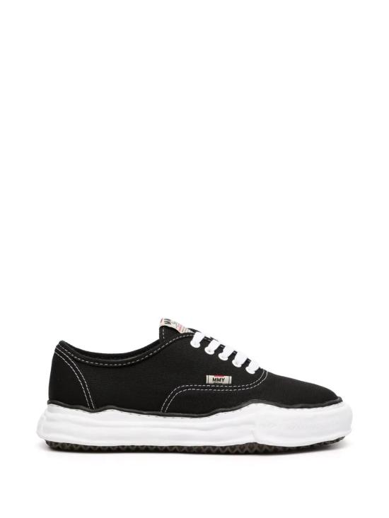 26FW 메종 미하라 야스히로 베이커 OG 솔 캔버스 로우 컷 A02FW704099 BLACK - MAISON MIHARA YASUHIRO