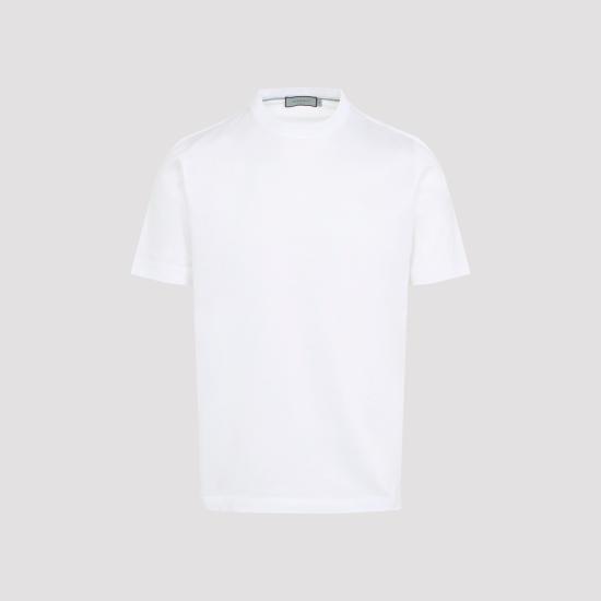 26FW 카날리 반팔 티셔츠 T0922MJ00002 001 WHITE - CANALI