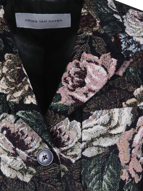 26FW 드리스 반 노튼 자켓 2620104034152 900 BLACK - DRIES VAN NOTEN
