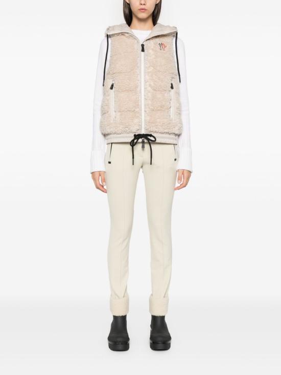 26FW 몽클레어 테디 후드 베스트 L20988G00024899A9 21G BEIGE - MONCLER