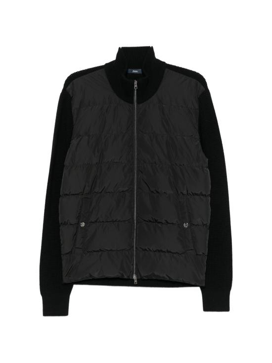 26FW 에르노 와플 니트 패디드 가디건 MP000138U70259 9300 BLACK