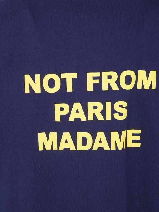 26FW 드롤드무슈 반팔 티셔츠 MTS203CO002 NAVY BLUE - DROLE DE MONSIEUR