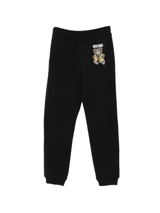 26FW 모스키노 트레이닝/조거 팬츠 262ZZZ03451555 BLACK