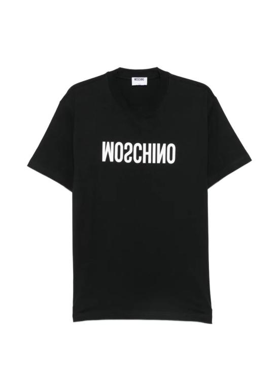 26FW 모스키노 반팔 티셔츠 262ZZZ07021555 BLACK